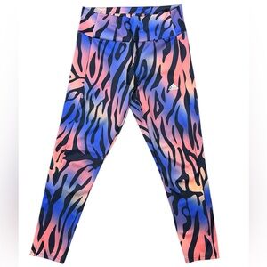 Adidas Women’s Running Essentials Tiger Print Tights AEROREADY Fabric M
